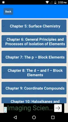 Class 12 Chemistry NCERT Solut android App screenshot 3